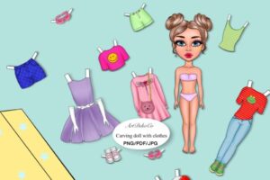 paper dolls template