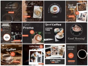 Coffee Shop Instagram Template