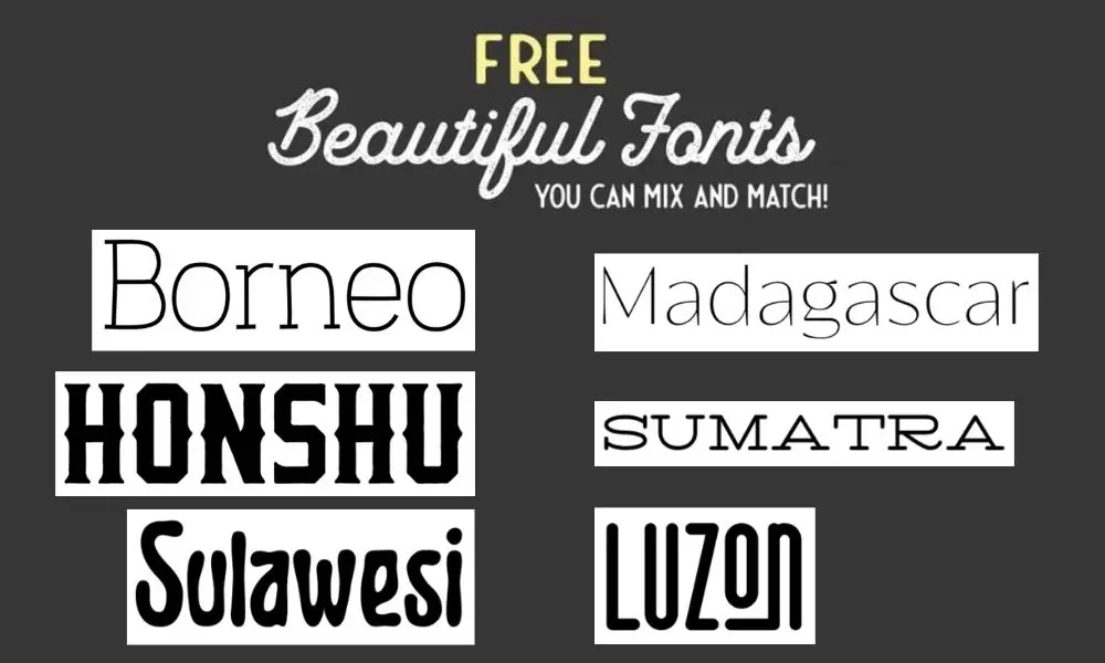 free fonts