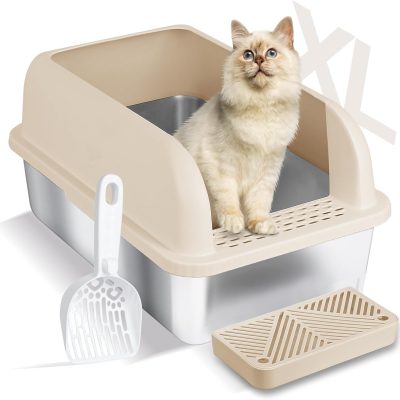 stainless steel litter box